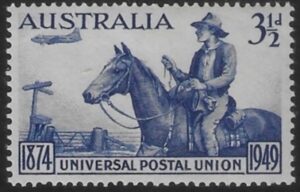 1949 Australia SG.232 Universal Postal Union. U/M (MNH)
