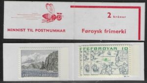 1975 Faroes. SB1. Map & West Sandoy booklet. U/M (MNH)