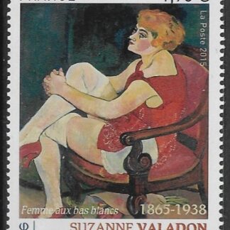 2016 France SG.5835e  150th Birth Anniv. Suzanne Valadon. U/M (MNH)