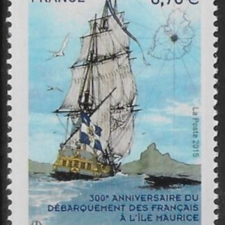 2016 France SG.5847  300th Anniv. of French Landing on Mauritius. U/M (MNH)