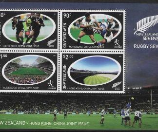 2004 New Zealand  MS.2677  Rugby Sevens mini sheet.U/M (MNH)