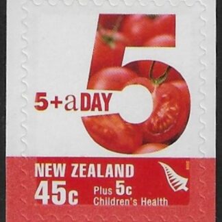 2006 New Zealand  SG.2898  Childrens Heath '5 a Day' S/Adh.  U/M (MNH)