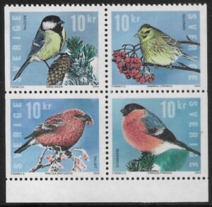 2004 Sweden  SG2366-9 Winter Birds U/M (MNH)