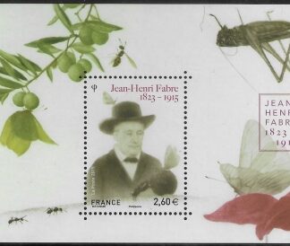 2015 France MS.5848 Centenary of John-Henri Casimir Fabre. U/M (MNH)