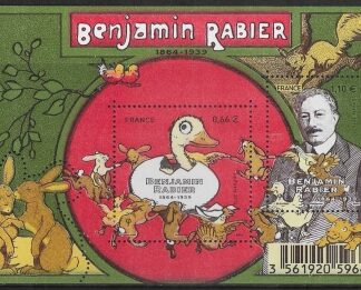 2014 France MS.5605  150th Birth Anniv.of Benjamin Rabier.  U/M (MNH)