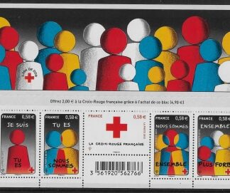 2013 France  MS.5484 Red Cross Fund. U/M (MNH)
