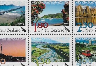 2009 New Zealand  SG.3150-5  New Zealand Landscapes. (block of 6)  U/M (MNH)