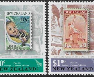2009 New Zealand  SG.3158-9  80th Anniv. of Childrens Health Stamps..  U/M (MNH)