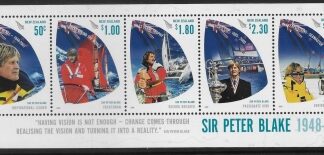 2009 New Zealand  MS.3186  Sir Peter Blake (Yachtsman)  U/M (MNH)