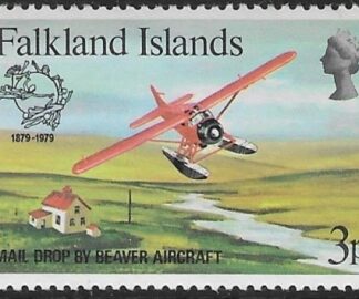 1979 Falkland Islands  -  SG.368w  3p  Wmk crown to right of CA U/M (MNH)