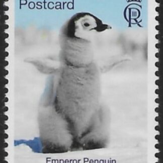 2023 British Antarctic - SG.828  Emperor Penguin (postcard rate) 1 value., U/M (MNH)
