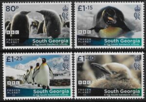 2023 South Georgia. SG.817-20.  Frozen Planet II set 4 values.  U/M (MNH)