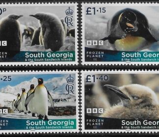 2023 South Georgia. SG.817-20.  Frozen Planet II set 4 values.  U/M (MNH)