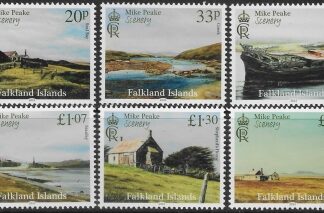 2023 Falkland Islands. SG.1537-42  Mike Peake Paintings Pt. 3  U/M (MNH)