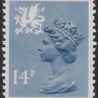 W39  14p CB  grey blue  Type 1  Questa U/M (MNH)