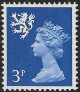 S16 3p CB ultramarine Harrison U/M (MNH)