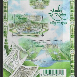 2013 France MS5364 Birth Bicentenary of Andre De Notre U/M (MNH)