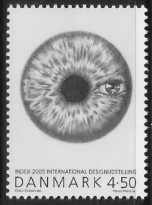 2005 Denmark SG1416 Index 2005 Design Exhibition U/M (MNH)
