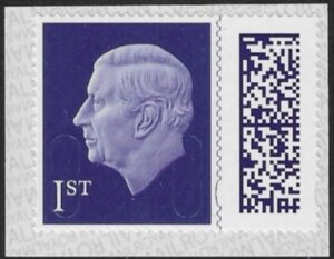 V5014  1st purple M23L MEIL (from booklet) U/M (MNH