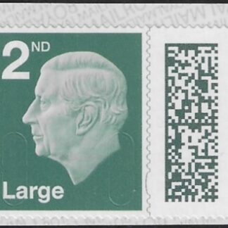 V5018  2nd Large grey-green M23L MFIL (from booklet) U/M (MNH