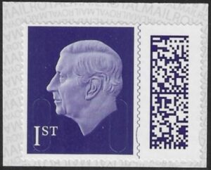 V5015  1st purple M23L MFIL (from booklet) U/M (MNH