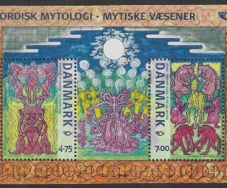 2006 Denmark MS1463 Nordic Mythology Mini Sheet  U/M (MNH)