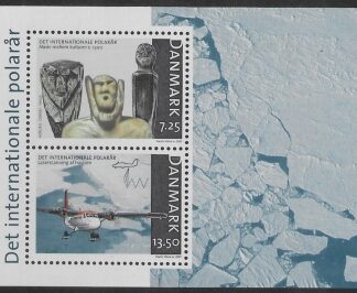 2007 Denmark MS1490 International Polar Year Mini Sheet U/M (MNH)