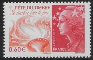 2012 France SG5240 Flaming Torch & Marianne  U/M (MNH)