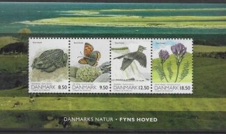 2010 Denmark MS1578 Flora & Fauna Mini Sheet U/M (MNH)