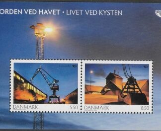 2010 Denmark MS1595 Life at the Coast Mini Sheet U/M (MNH)