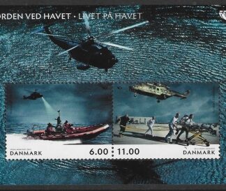 2012 Denmark MS1681 Life at the Coast Mini Sheet U/M (MNH)