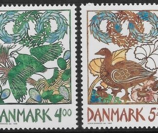 1999 Denmark SG1164-5 Harbingers of Spring Set of 2 Values U/M (MNH)