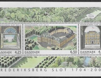2004 Denmark MS1381 300th Anniv of Frederiksberg Palace Mini Sheet  U/M (MNH)