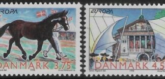 1998 Denmark SG1146-7 Europa National Festivals Set of 2 Values U/M (MNH)