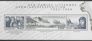 2003 Denmark MS1289 Centenary of the Danish Literary Expedition to Greenland U/M (MNH)