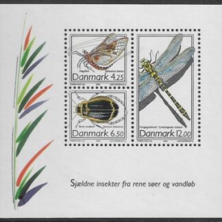 2003 Denmark MS1293 Insects Mini Sheet U/M (MNH)