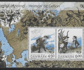 2004 Denmark MS1376 Nordic Mythology Mini Sheet U/M (MNH)