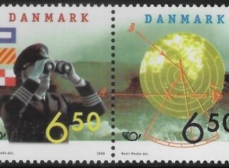 1998 Denmark SG1143-4 Nordic Countries Postal Co-operation U/M (MNH)