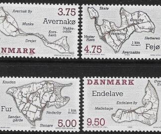 1995 Denmark SG1043-6 Danish Islands U/M (MNH)