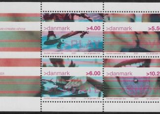 2001 Denmark MS1241 Youth Culture U/M (MNH)