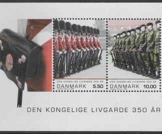2008 Denmark MS1521 350th Anniv of Royal Life Guards U/M (MNH)