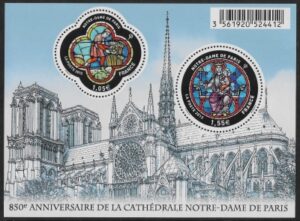 2013 France MS5291 850th Anniv Notre Dame Cathedral Paris U/M (MNH)