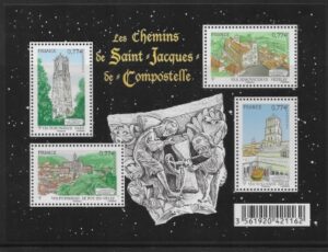2012 France MS5135 Santiago de Compostela Cathedral U/M (MNH)