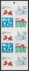 2009 Sweden SB633 Greeting Stamps Booklet U/M (MNH)