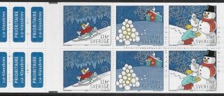 2008 Sweden SB631 Winter Games Booklet U/M (MNH)