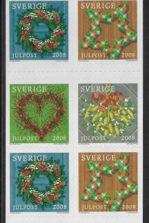 2008 Sweden SB630 Christmas Booklet U/M (MNH)