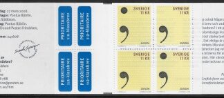 2008 Sweden SB625 Europa Booklet U/M (MNH)