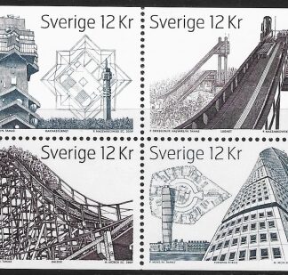 2009 Sweden SG2622-5 Architecture Set of 4 Values U/M (MNH)