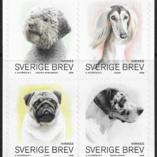 2008 Sweden SG2539-42 Dogs U/M (MNH)