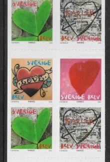 2006 Sweden SB605 St. Valentine's Day Booklet U/M (MNH)